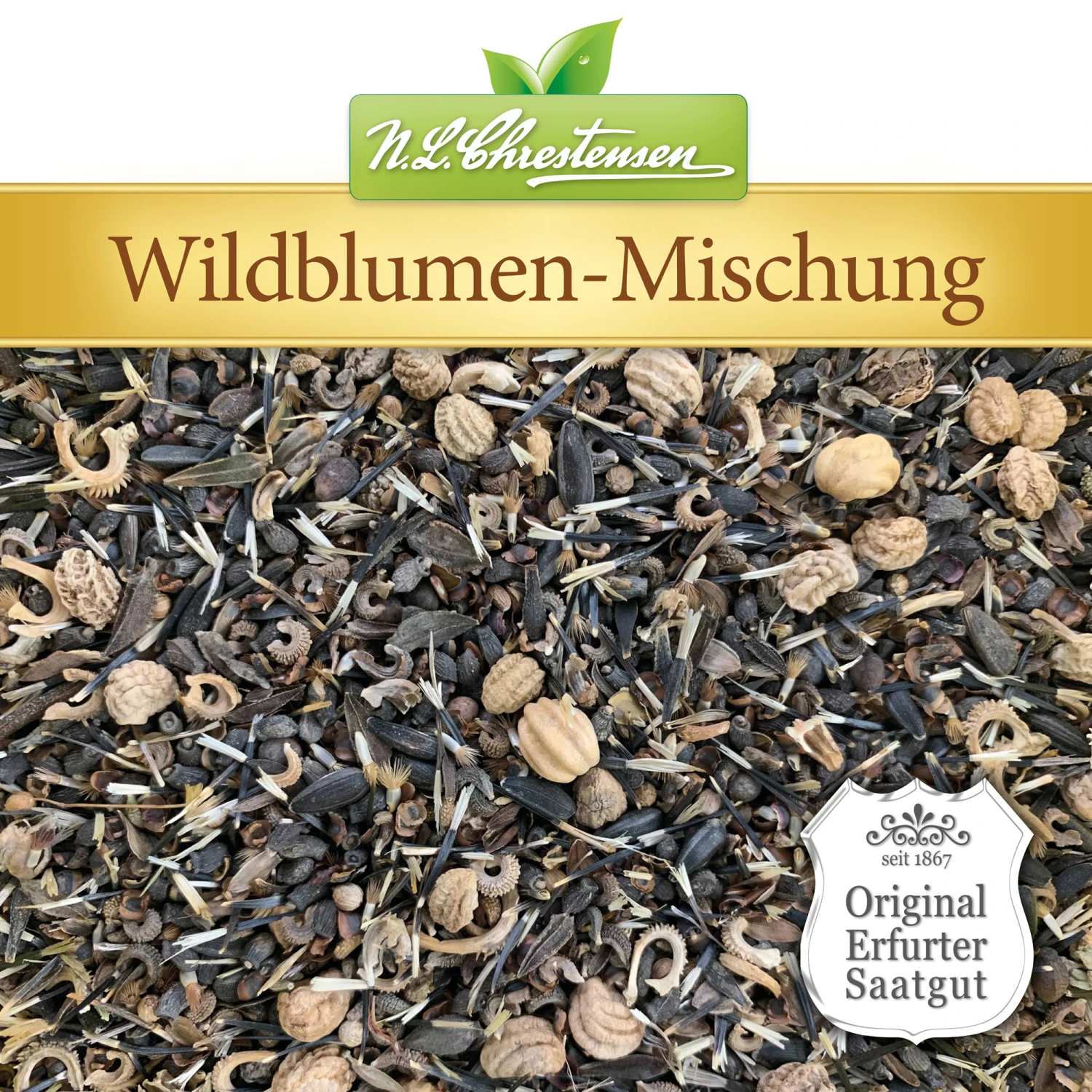 Wildblumen - Mischung Im 1 L Eimer | Wildblumenwiese Von N.L. Chrestensen – Bild 3