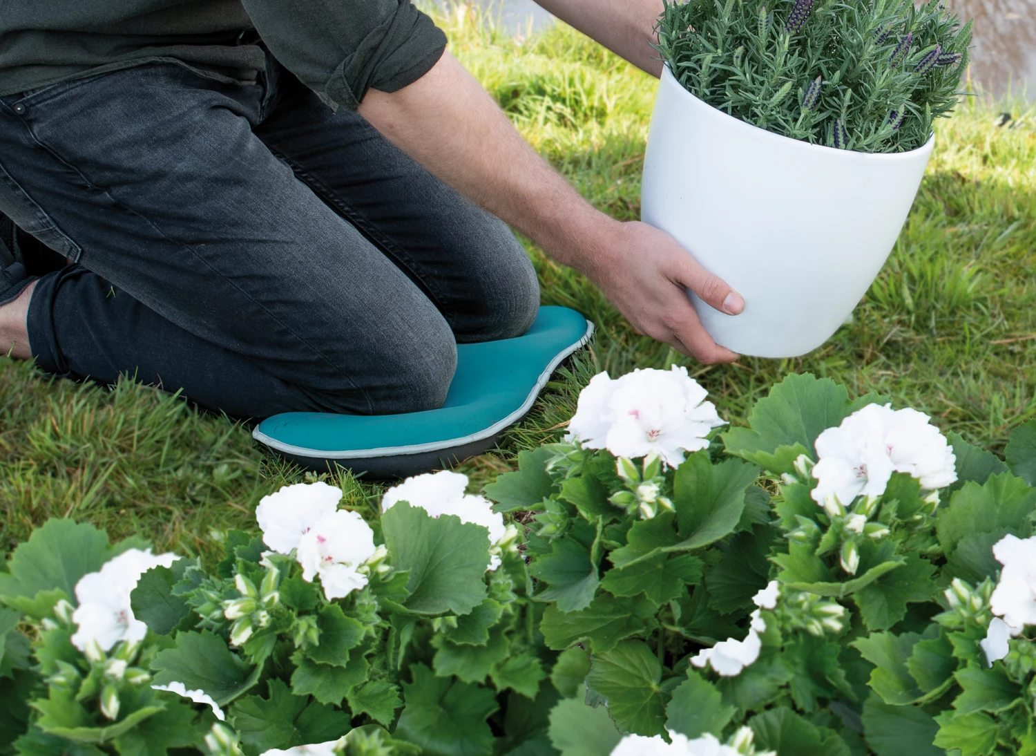 Kniekissen Blau | Gartengeräte Von Sogo – Bild 5